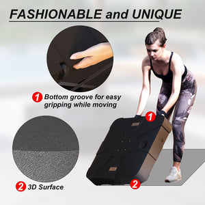 Terraliving Cantilever Umbrella - Integrated LED, Fibreglass Ribs, Aluminium Pole (Powder-Coated)