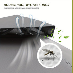 TerraLiving  Double-Vented Roof Gazebo
